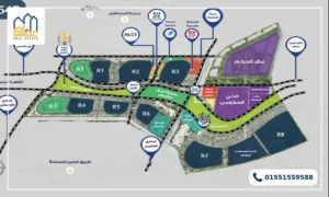 خريطة العاصمة الإدارية الجديدة